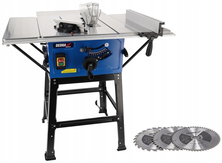 Piła do Drewna DEDRA Przecinarka Stołowa Krajzega Pilarka Tarczowa 3