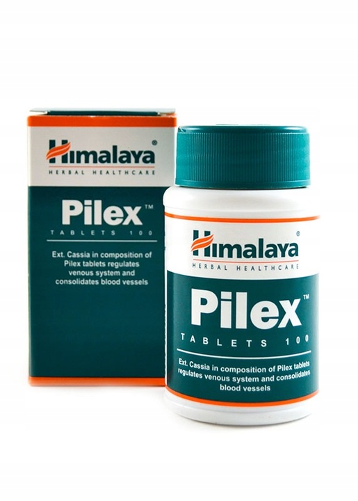 Himalaya Pilex Wsparcie Układu Żylnego Regulacja Ciśnienia 100 Tabletek
