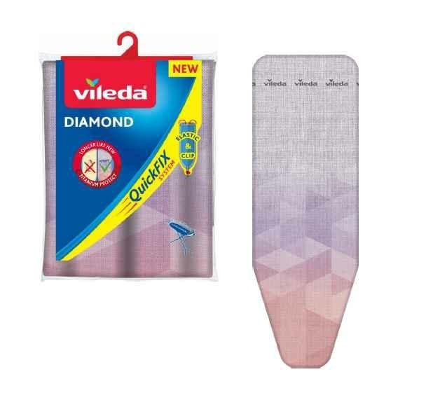 VILEDA POKROWIEC NA DESKĘ DO PRASOWANIA DIAMOND 30-45 / 110-130 CM QUICKFIX