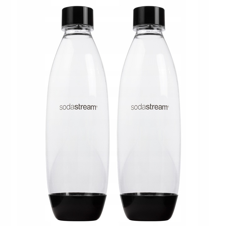 ZESTAW SATURATOR SODASTREAM TERRA BLACK Z 2 BUTELKAMI + SYROPY