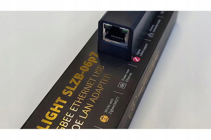 Adapter SLZB-06p7 Bramka Zigbee CC2652P7 Ethernet PoE USB LAN WIFI do
