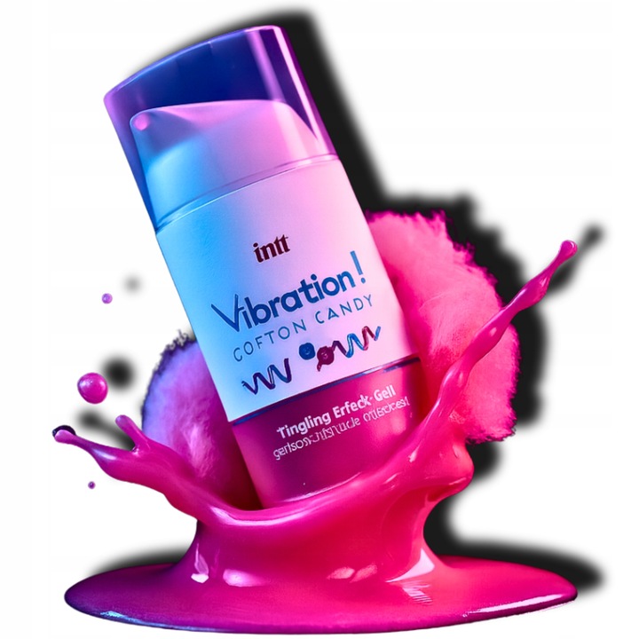 WIBRATOR W PŁYNIE ŻEL INTYMNY POTĘGUJĄCY DOZNANIA PREMIUM 15ML WATA