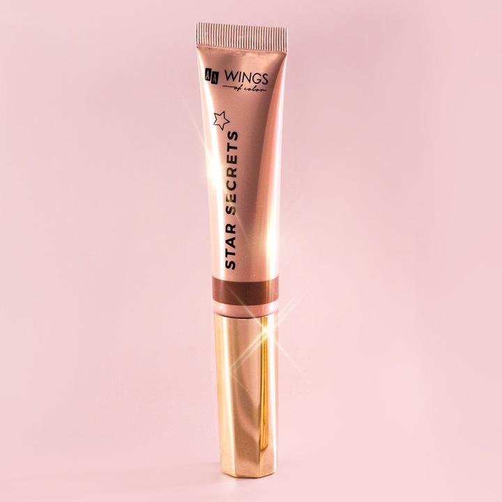 AA WINGS OF COLOR Star Secrets The Wet Kremowy bronzer poleca M. Pieczonka