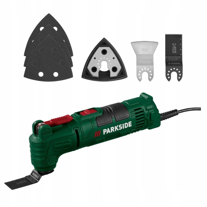 Narzędzie wielofunkcyjne Parkside 230V sieciowe multitool RENOWATOR