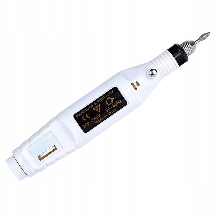 FREZARKA DO PAZNOKCI MANICURE PEDICURE DO USUWANIA HYBRYD ŻELU + FREZY