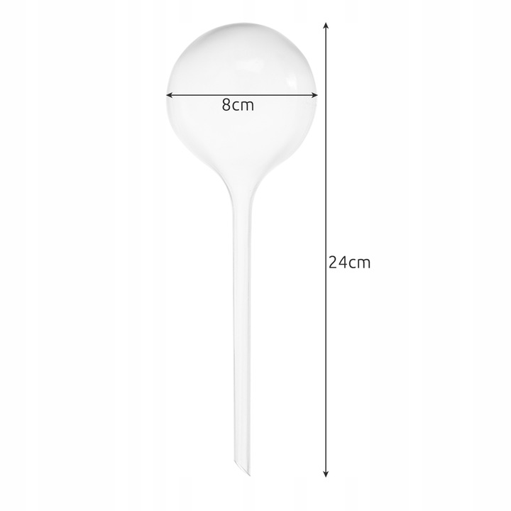 KULE NAWADNIAJĄCE DO KWIATÓW ROŚLIN DONICZEK DOZOWNIK WODY ZESTAW 8szt