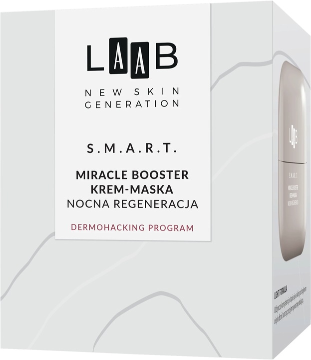 LAAB S.M.A.R.T. Dermohacking Booster Krem-Maska Nocna Regeneracja 50 ml