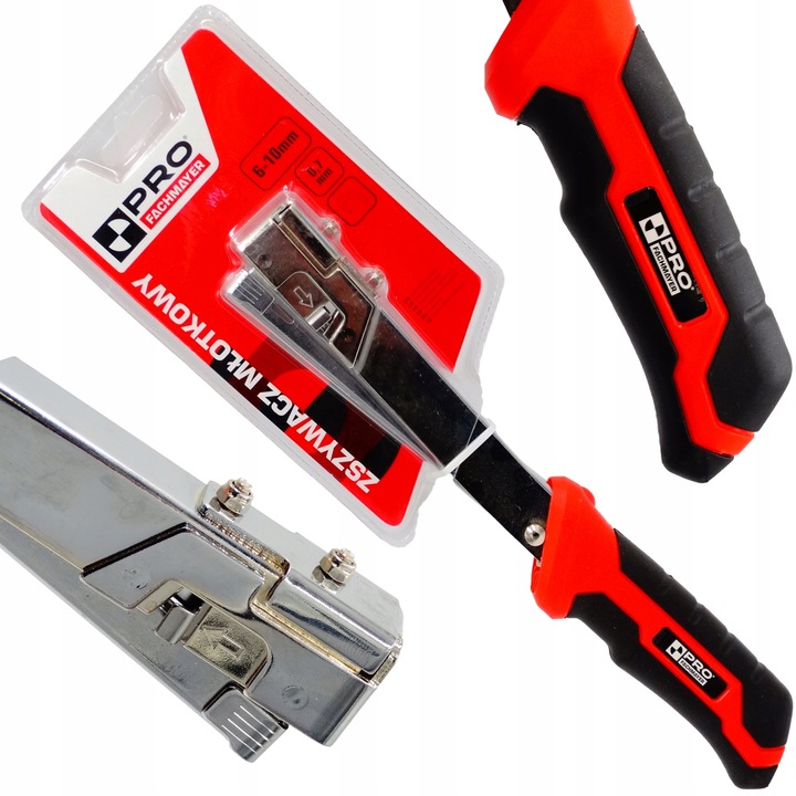 Zszywacz młotkowy dekarski na zszywki typ A53 PRO + 5000 zszywek