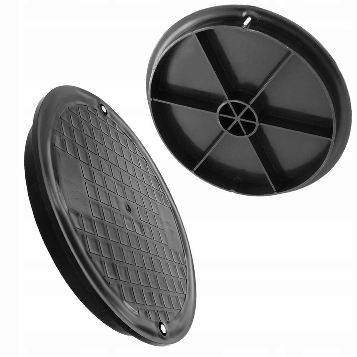 POKRYWA RURY KARBOWANEJ 400 MM TRZONOWEJ WŁAZ DEKIEL STUDNI STUDZIENKI P 6A