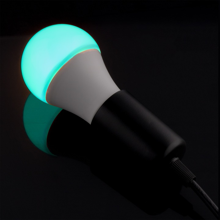 3x Żarówka LED E27 A60 9W = 60W 806lm RGBW Ściemnialna Inteligentna +