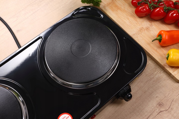 KUCHENKA ELEKTRYCZNA DWUPALNIKOWA PŁYTA GRZEWCZA NA PRĄD PRZENOŚNA