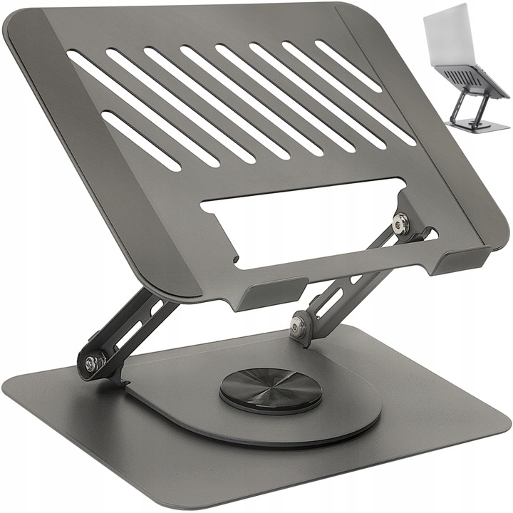 PODSTAWKA POD LAPTOPA 17 REGULOWANA OBROTOWA 360 stopni STOLIK POD LAPTOPA