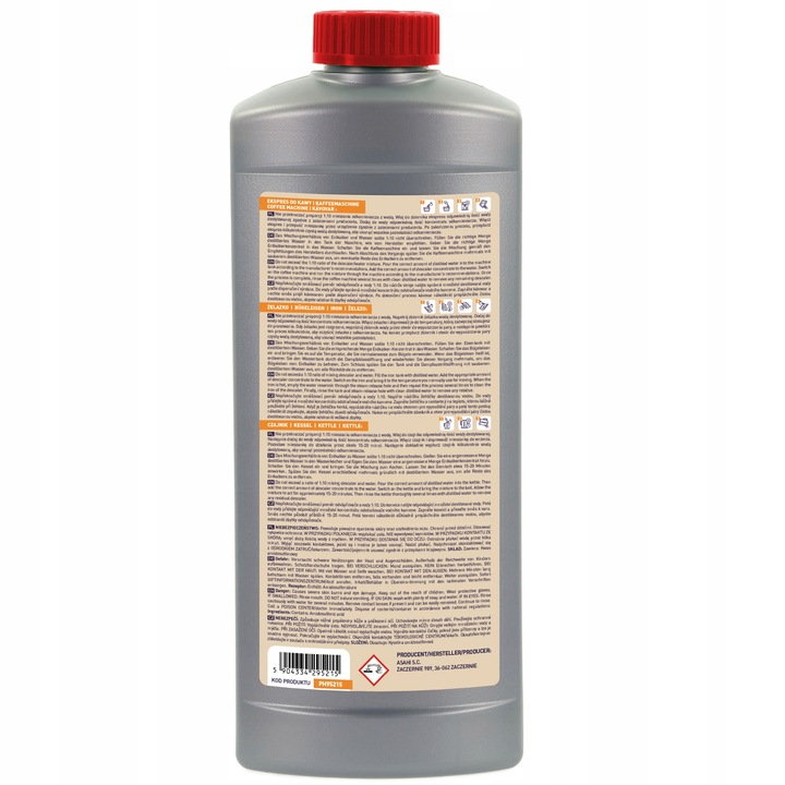 Profi&Home Odkamieniacz do ekspresu do kawy 1Litr Uniwersalny