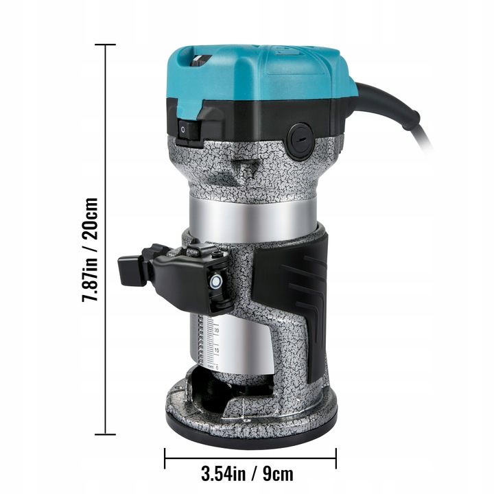 Narzędzie do routera 710 W Router do drewna Trzy tuleje zaciskowe