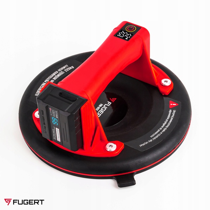 PRZYSSAWKA DO PŁYTEK ELEKTRYCZNA UCHWYT DO GLAZURY PŁYTEK SZYB 210MM