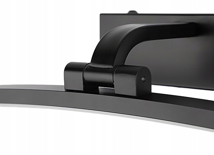 Kinkiet LED łazienkowy nad lustro OKRĄGŁY WYGIĘTY 10W