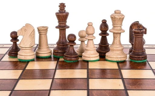 SQUARE - Szachy drewniane JOWISZ - 40 x 40 cm