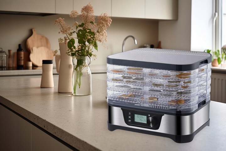 SUSZARKA DO GRZYBÓW OWOCÓW WARZYW ZIÓŁ SPOŻYWCZA TIMER - DUŻA WYSOKA