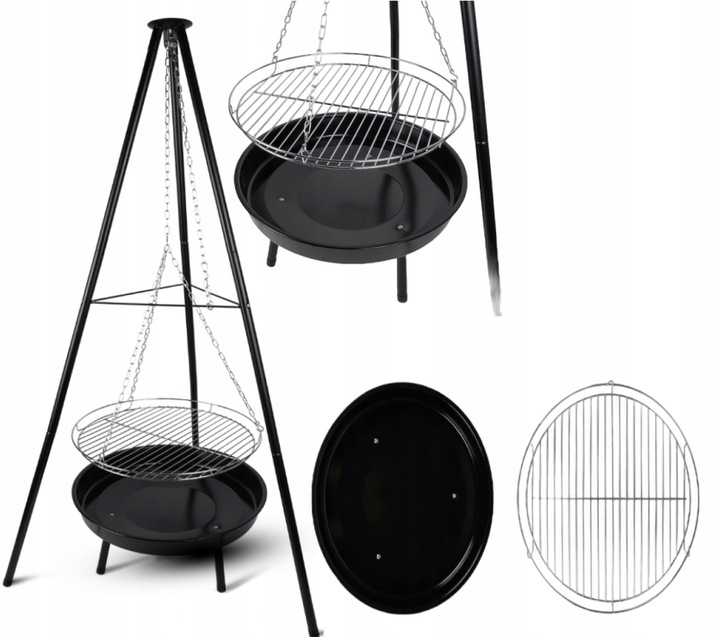 Wentylator elektryczny do grilla i kuźni z adapterem prędkości