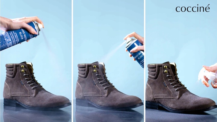 Impregnat do skór zamszu nubuku 800ml! WATER BLOCK