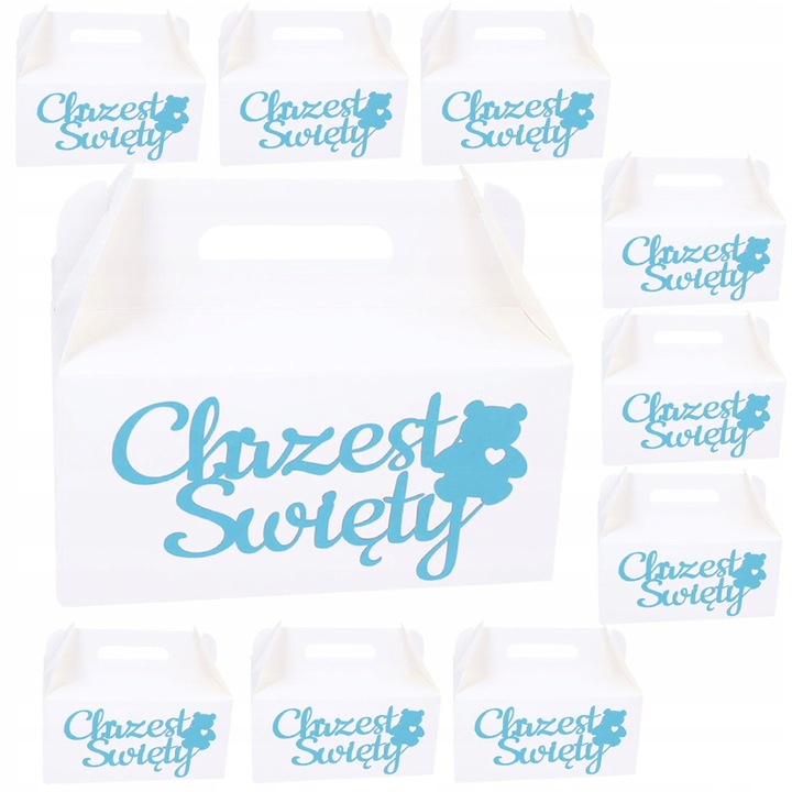 Pudełko Na Ciasto Pudełeczko Na Chrzest Święty