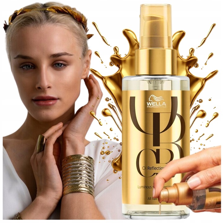 Wella Oil Reflections 100ml Olejek Wygładzający do Włosów