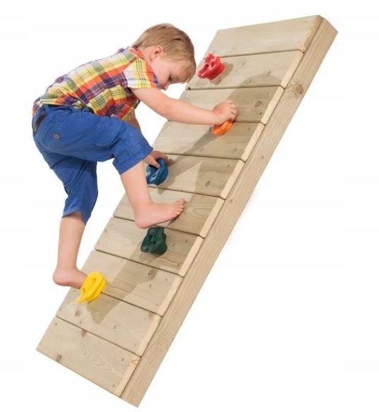 KAMIENIE WSPINACZKOWE UCHWYTY DO WSPINACZKI DLA DZIECI DUŻE KOLOROWE 10SZT