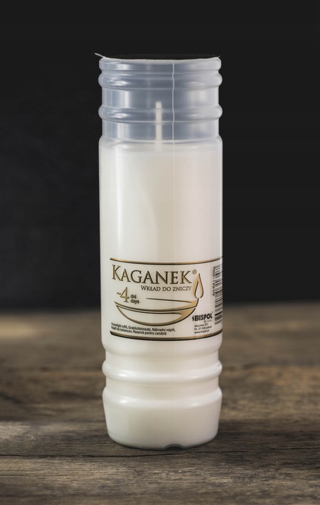 Wkłady do zniczy Bispol Kaganek K4 4dni 24 szt