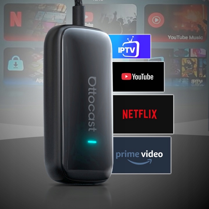 Adapter Samochodowy Ottocast Play2Video Ultra Carplay/Android Auto