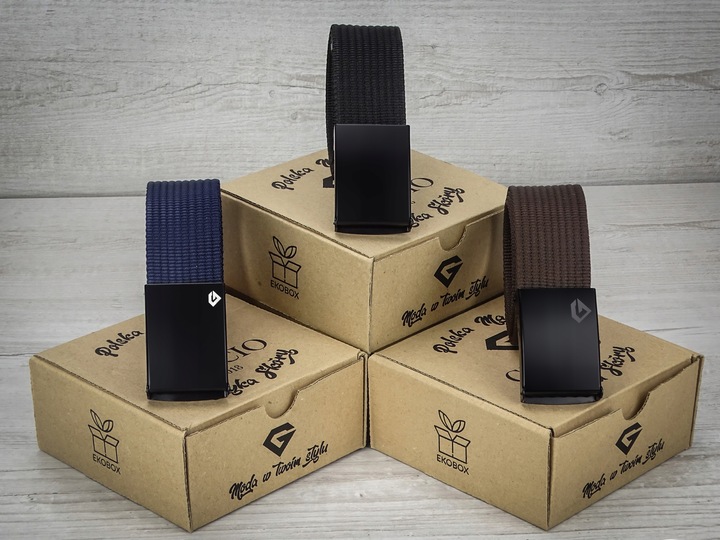 zestaw PARCIANYCH PASKÓW do spodni KOLORY GRACIO