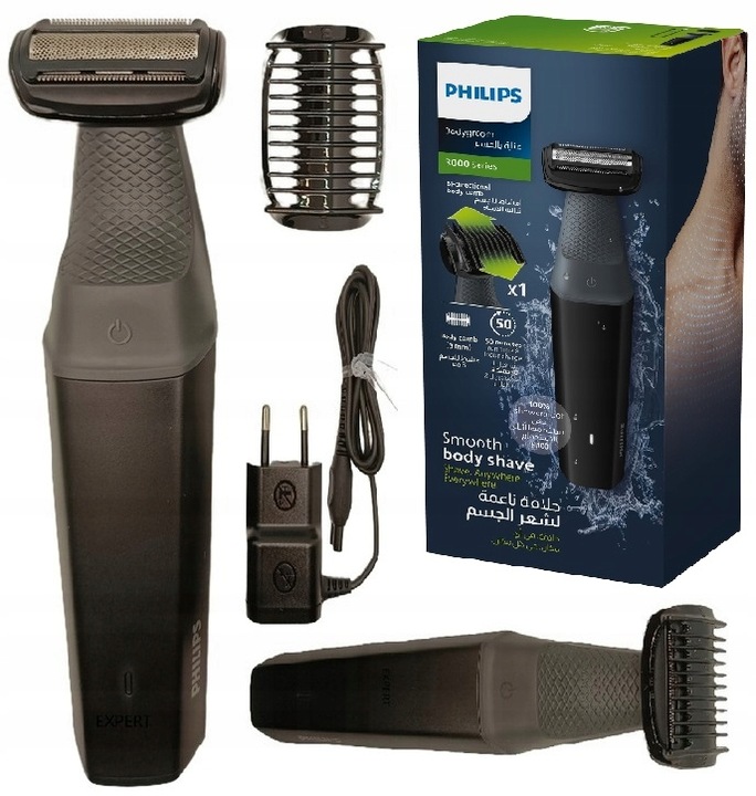 TRYMER PHILIPS BG3017/01 MASZYNKA BODYGROOM SERIES 3000