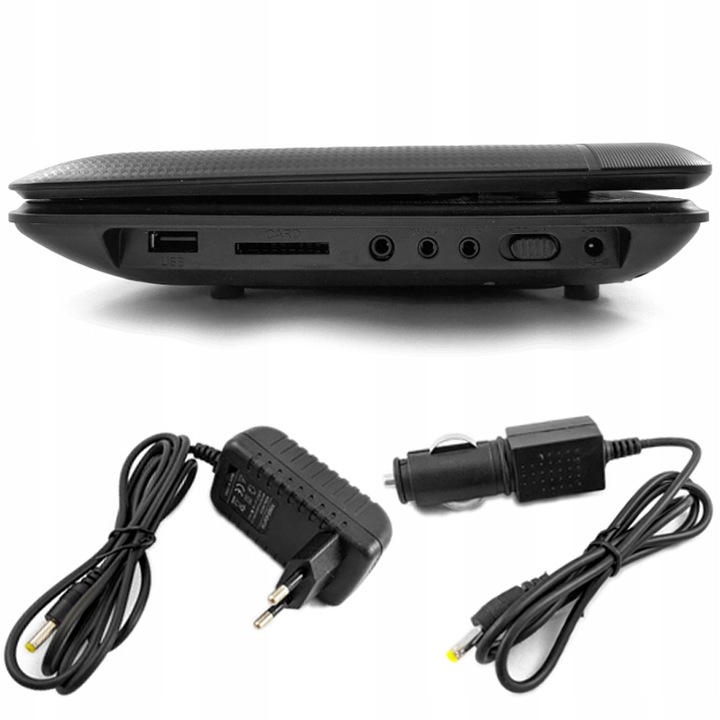 ODTWARZACZ DVD PRZENOŚNY SAMOCHODOWY USB KONSOLA
