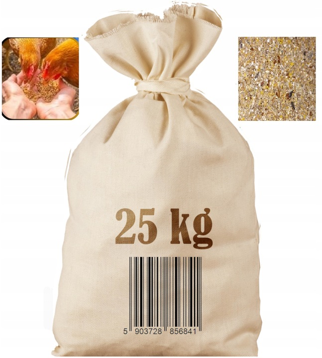 Kukurydza Gnieciona pasza karma 25kg Polska dla kur niosek gołębi