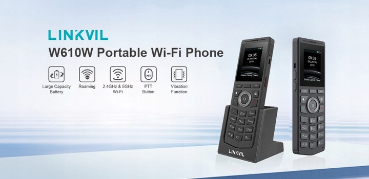Telefon stacjonarny Fanvil W610W VoIP WiFi