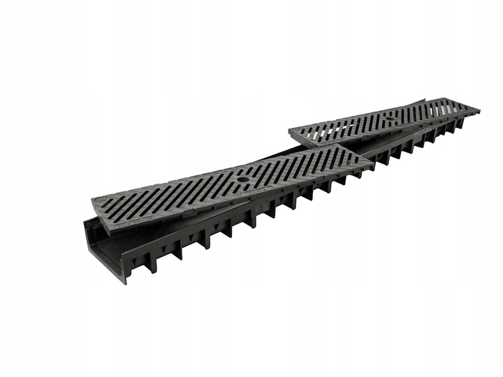 Odwodnienie liniowe ForU30 B125 Poliamid, metr, H=55mm