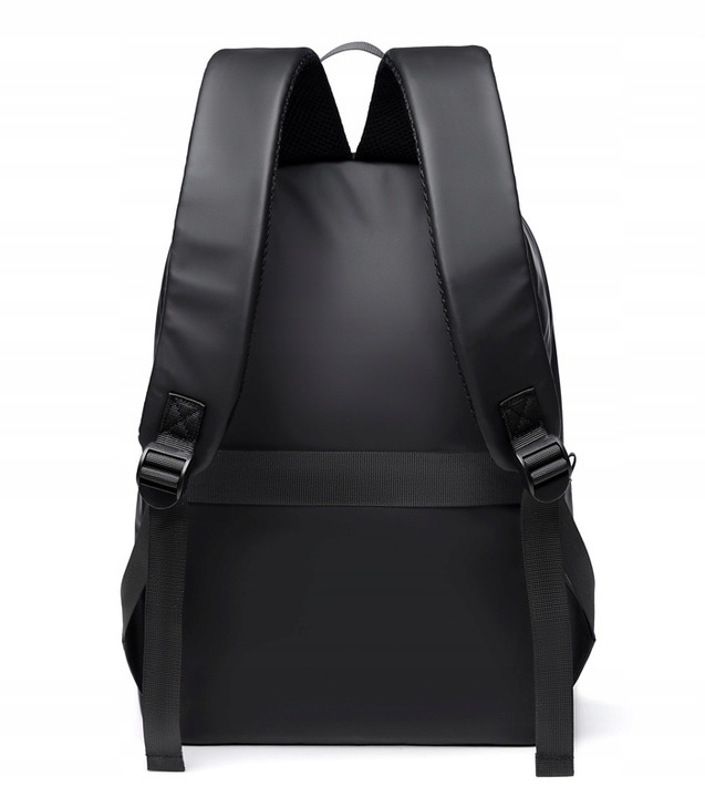 Plecak KELF CZARNY Szkolny Podróżny 4 kieszenie 20L MAT OXFORD Poliester