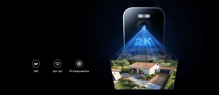 XIAOMI BW300 kamera IP zewnętrzna KAMERA ZEWNĘTRZNA IP67 WiFi