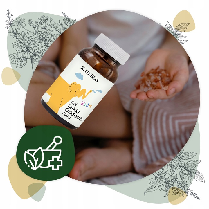 Sól himalajska Do Kąpieli Lekki Oddech Hebda Olejki Eteryczne Naturalna