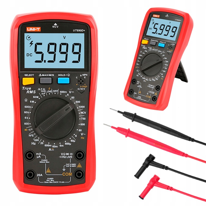 Miernik uniwersalny Uni-T UT890D+
