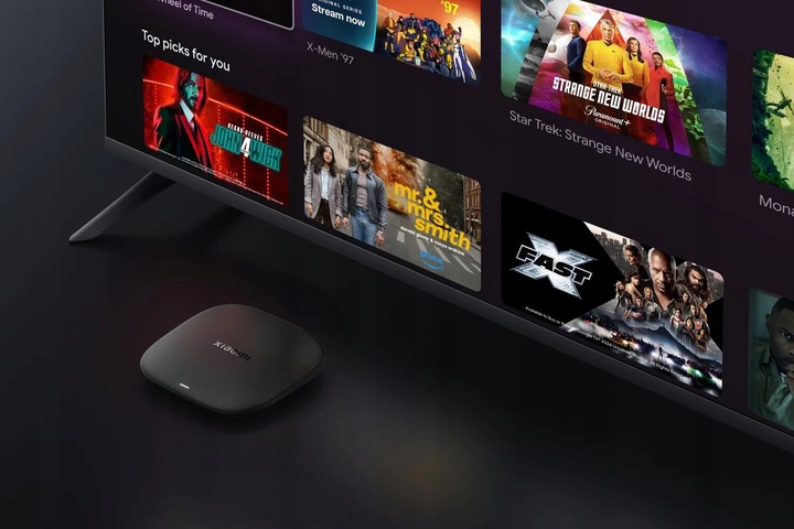 Odtwarzacz multimedialny 4K XIAOMI TV Box S 3-Gen Czarny