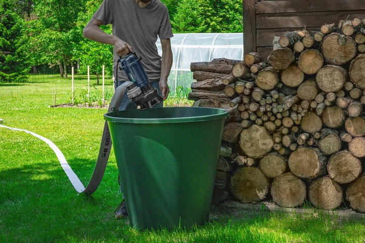 POMPA Z ROZDRABNIACZEM DO WODY BRUDNEJ CZYSTEJ SZAMBA 2500W MOCNA FAST FIX