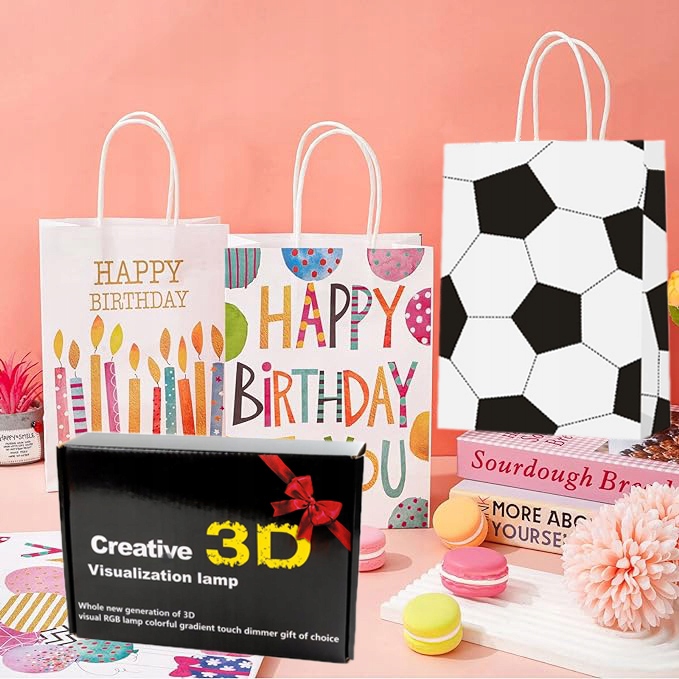 Lampka 3D nocna led usb + pilot Piłka Spider-Man