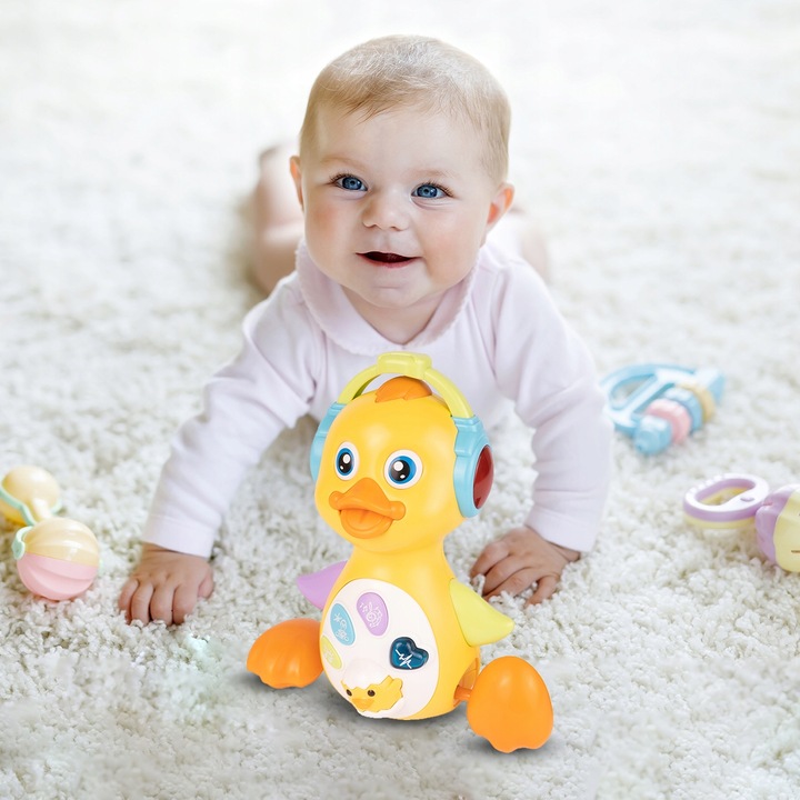 KACZUSZKA KACZKA INTERAKTYWNA EDUKACYJNA MUZYCZNA ŚPIEWA TAŃCZY CHODZI