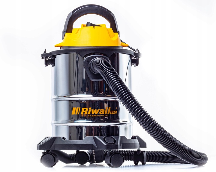 Odkurzacz przemysłowy bezworkowy 2.0 RVS-01 sucho mokro do popiołu