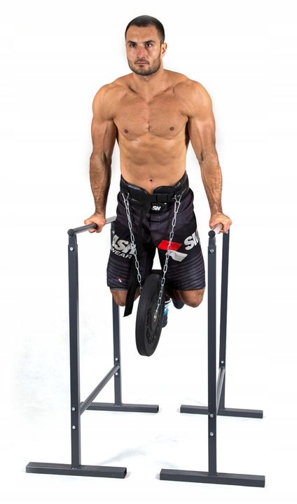 DIP BELT PAS OBCIĄŻENIOWY KULTURYSTYCZNY Z ŁAŃCUCHEM MOCNY BUSHIDO