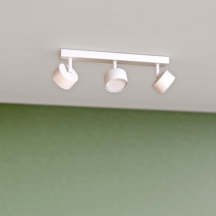 Oprawa Halogenowa 3X GX53 Lampa Sufitowa Natynkowa Ruchoma Kinkiet