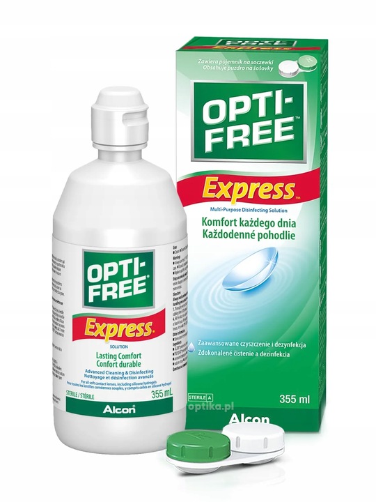 Płyn do soczewek Alcon OPTI-FREE EXPRESS 2 x355ml