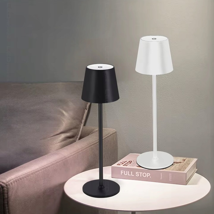 Lampa nocna Lampka stołowa biurkowa LED USB Dotykowa Bezprzewodowa