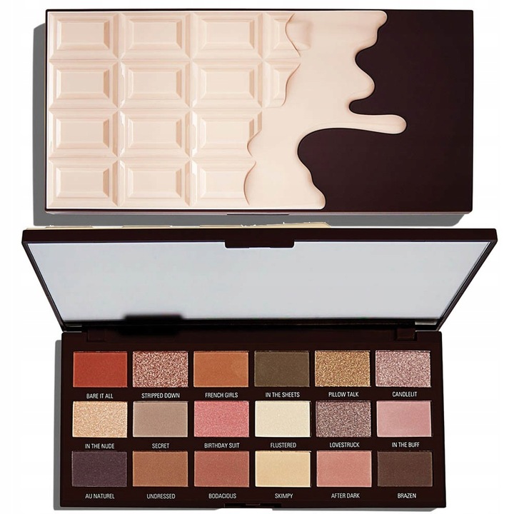 Makeup Revolution Nudes Chocolate Paleta Cieni do Powiek