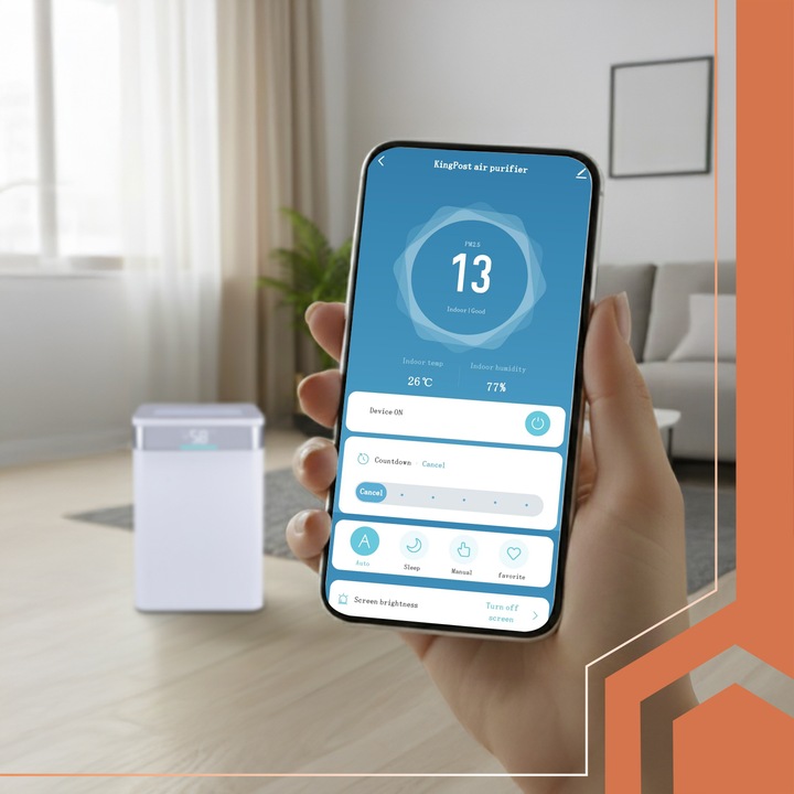 Osuszacz Powietrza 20L/24h Ruhhy WiFi Higrostat Timer Zbiornik 4,3l